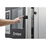 Piec konwekcyjno-parowy, STALGAST SmartCook, dotykowy, gazowy, 11xGN2/1, P 28 kW 9100056 - 4