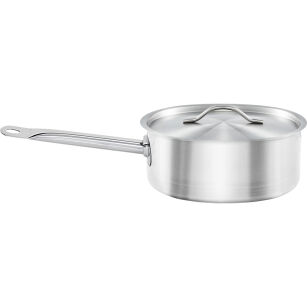 Rondel z pokrywką, stalowy, Basic, O 240 mm, V 3.6 l 15246