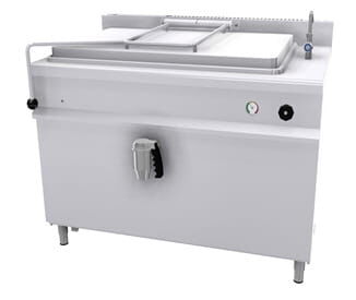 Kocioł warzelny parowy z grzaniem pośrednim | 200 l | zużycie pary ~70 kg/h | 1350x900x900 mm | RQLF-201N RQLF-201N