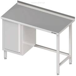 Stół przyścienny z szafką (L),bez półki 900x700x850 mm 980487090
