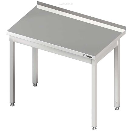 Stół przyścienny bez półki 800x600x850 mm spawany 980016080S