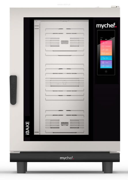 Piec konwekcyjno-parowy elektryczny | piekarniczo-cukierniczy | automatyczny system myjący | 10x600x400 |  18,9 kW | 400 V | Mychef iBake 10E iBake 10E