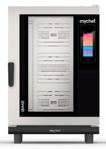 Piec konwekcyjno-parowy elektryczny | piekarniczo-cukierniczy | automatyczny system myjący | 10x600x400 |  18,9 kW | 400 V | Mychef iBake 10E iBake 10E