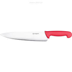 Nóż kuchenny L 250 mm czerwony 281251