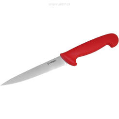 Nóż do filetowania, HACCP, czerwony, L 160 mm 282151
