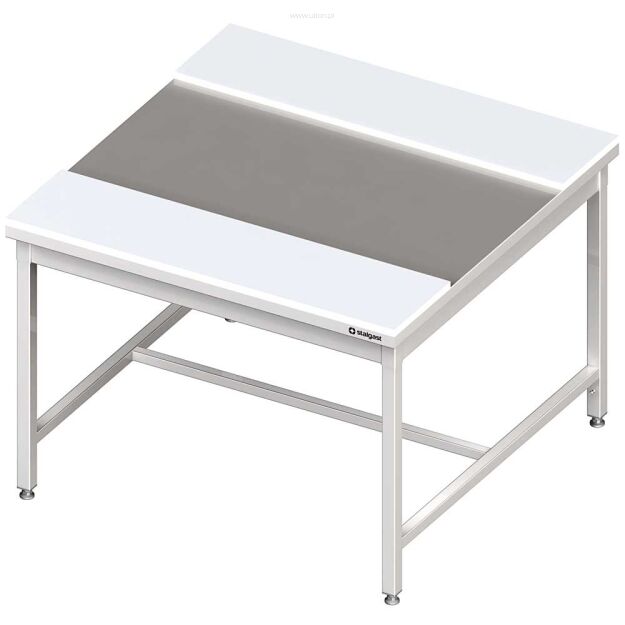 Stół centralny z płytami polietylenowymi 1500x1400x850 mm skręcany 980604150