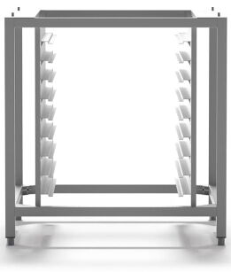 Podstawa pod piec konwekcyjno-parowy  PF7604 i PF7604D | z prowadnicami na tace PPC04