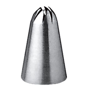 Końcówka stalowa róża 5 mm 516050