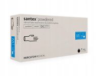 Rękawice lateksowe santex® powdered - pudrowane rozmiar S - 3