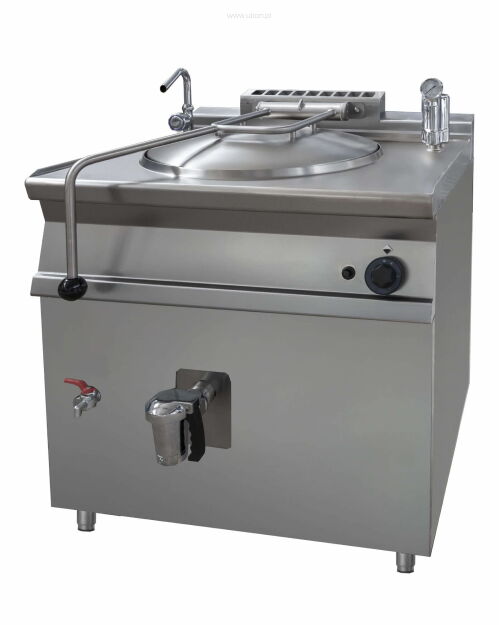 Kocioł warzelny gazowy z grzaniem pośrednim | 12,5 kW | 80 l | 800x700x900 mm | RQLR-782G RQLR-782G