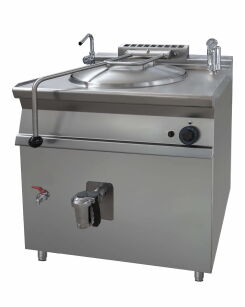 Kocioł warzelny gazowy z grzaniem pośrednim | 12,5 kW | 80 l | 800x700x900 mm | RQLR-782G RQLR-782G