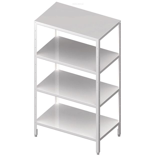 Regał magazynowy,półki pełne 1100x600x1800 skręcany 981886110
