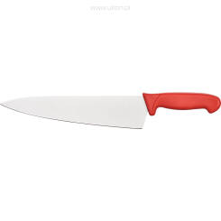 Nóż kuchenny L 260 mm czerwony 283261