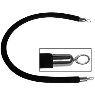 Sznur do słupka hotelowego czarny 1500 mm 689003