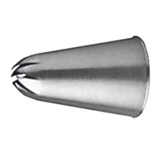 Końcówka stalowa róża 6 mm 516060