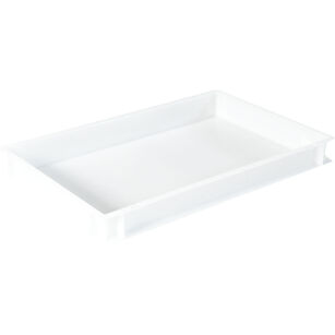 Pojemnik na ciasto do pizzy, polietylen, 600x400x100 mm 563410