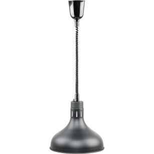 Lampa do podgrzewania potraw wisząca, czarna, P 0.25 kW, U 230 V 692611