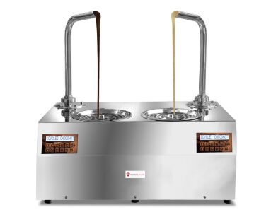 Dyspenser do czekolady | nastawny | dwa zbiorniki 5,5 kg | 1,9 kW | 230V | 740x460x820 mm | CHOCOHOTTWO CHOCOHOTTWO