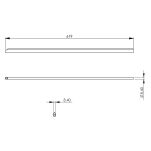 Listwa łącząca do linii 700, niska, średnia 9700072 - 2