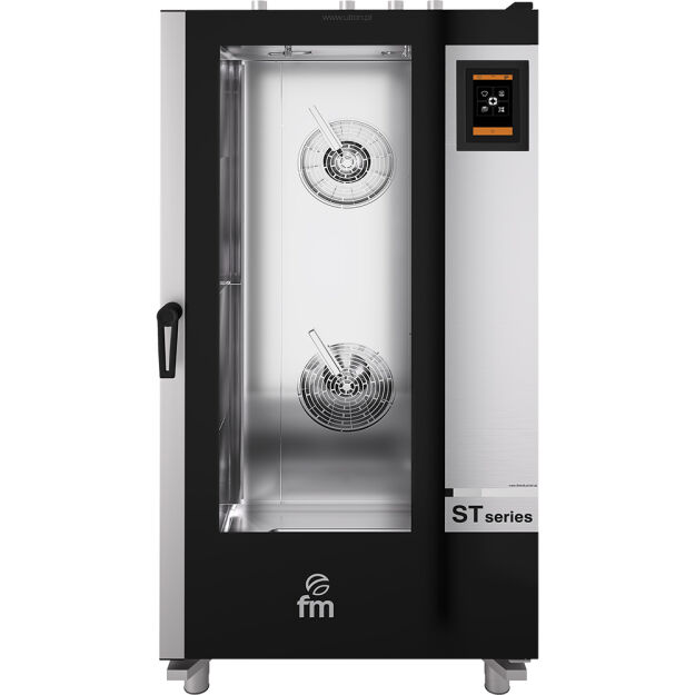 Piec konwekcyjno-parowy, gazowy, Gastro-Big, dotykowy, 20xGN1/1, P 38 kW 9100567