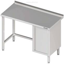 Stół przyścienny z szafką (P),bez półki 1400x700x850 mm 980497140