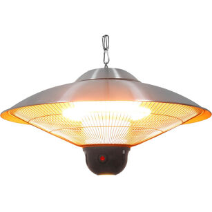 Lampa grzewcza wisząca ze zdalnym sterowaniem i oświetleniem LED, P 2.1 kW 692310