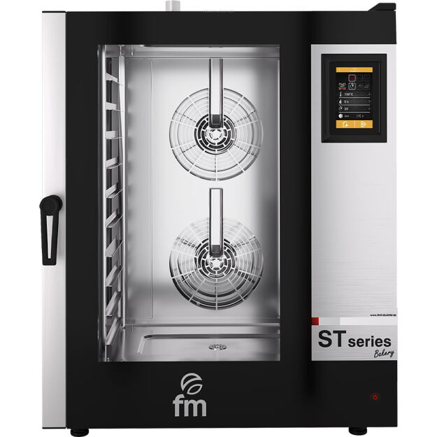 Piec konwekcyjno-parowy,  piekarniczy z systemem mycia, ST-Bakery, dotykowy, 10x(600x400), P 15.6 kW 9120596