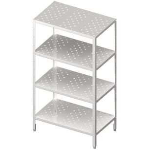 Regał magazynowy,półki perforowane 600x600x1800 skręcany 981896060