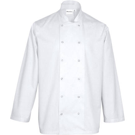 Bluza kucharska, unisex, CHEF, biała, rozmiar S 634052