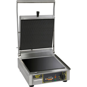 Grill ceramiczny, pojedynczy, ryflowany/gładki, P 3 kW 777215