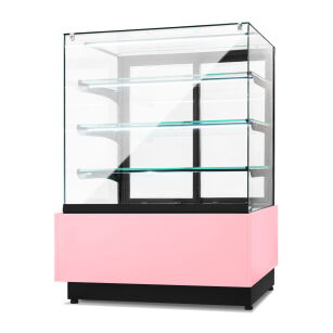 Witryna cukiernicza chłodnicza Dolce Visione Premium 1300 | 1300x690x1300 mm DOLCE VISIONE 1300 W2