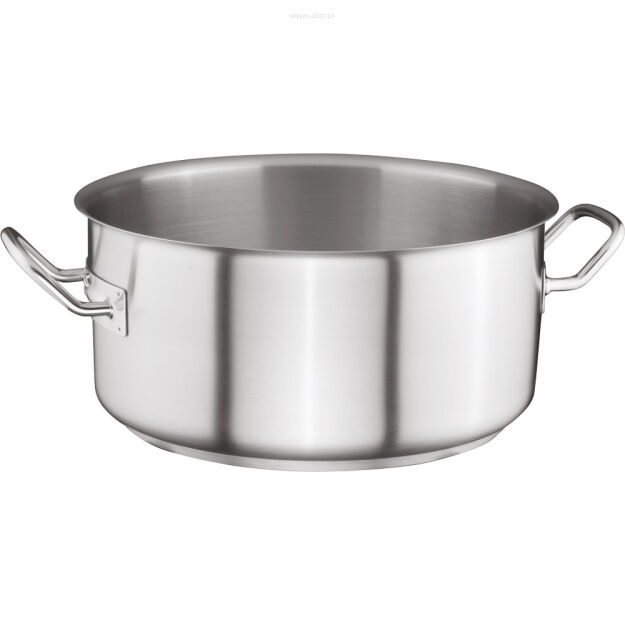 Garnek niski bez pokrywki, stalowy, O 240 mm, V 4.3 l 013241