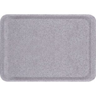 Taca poliestrowa, granitowa, 530x370 mm 413370