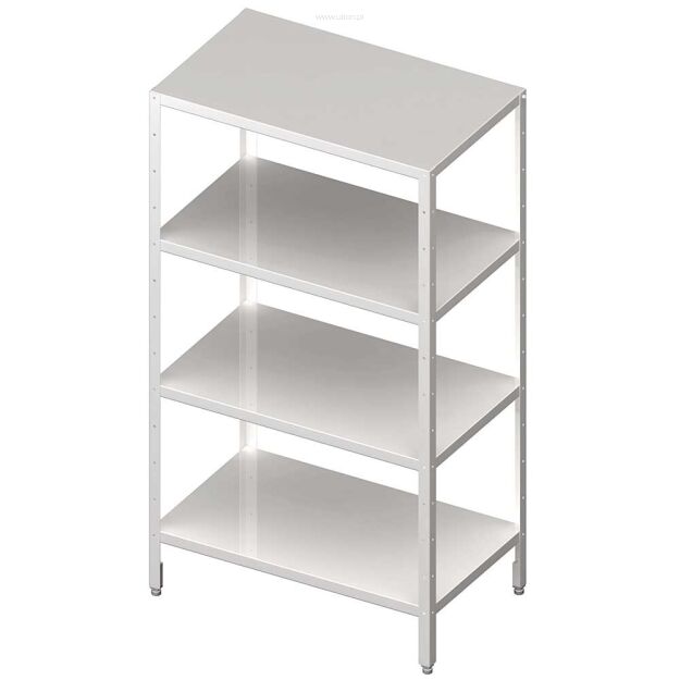 Regał magazynowy,półki pełne 900x500x1800 skręcany 981885090