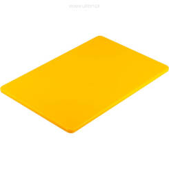 Deska do krojenia,  żółta, HACCP, 450x300 mm 341453