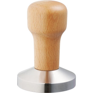 Tamper, ubijak do kawy z drewnianą rączką 486113
