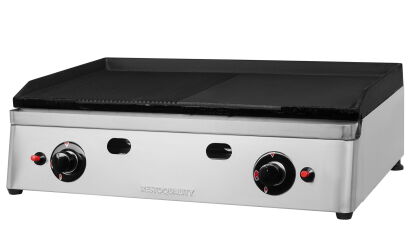 Płyta grillowa gazowa | ryflowano/gładka | 6,4kW | RQG30973 RQG30973