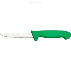 Nóż do warzyw ząbkowany L 100 mm zielony 283142