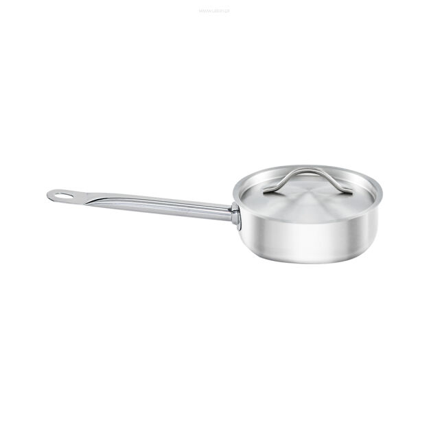Rondel z pokrywką, stalowy, Basic, O 120 mm, V 0.5 l 15126