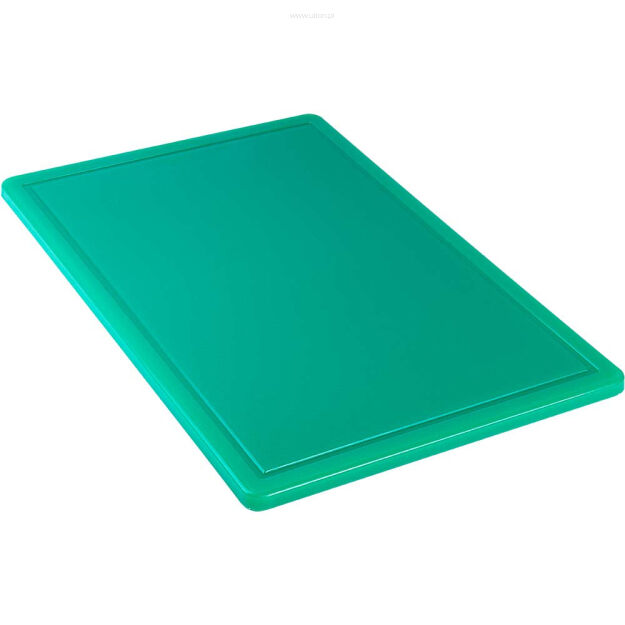 Deska do krojenia,  zielona, HACCP, 600x400x18 mm 341632