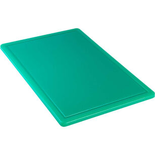 Deska do krojenia,  zielona, HACCP, 600x400x18 mm 341632