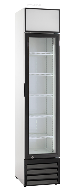 Szafa chłodnicza przeszklona SD217E | 160l (RQ216) SD217E