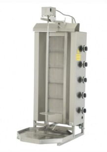Gyros | opiekacz gazowy do kebaba | 5 palników | wsad do 80kg | RQ32465 RQ32465