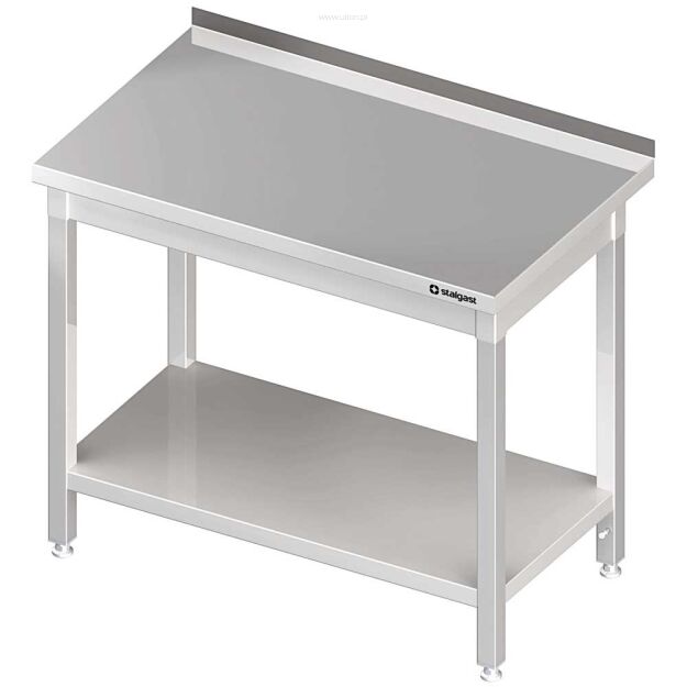 Stół przyścienny z półką 500x600x850 mm skręcany 980046050