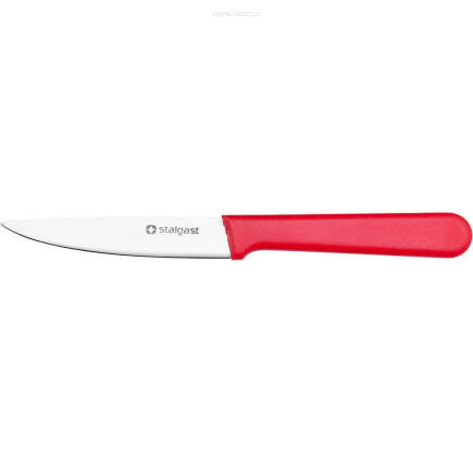 Nóż do obierania, uniwersalny, HACCP, czerwony, L 90 mm 285081