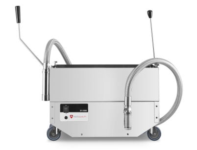Filtr oleju do smażenia | urządzenie do filtrowania oleju | zbiornik 30l | wydajność filtracji 20 l/min | SF5000 SF5000