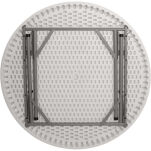 Stół cateringowy składany okrągły fi 1150 h 740 mm 950131 - 2