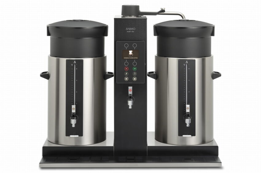 Ekspres przelewowy Animo ComBi-line | 980x470x790 mm | 6,28 kW | CB2x10W CB2x10W