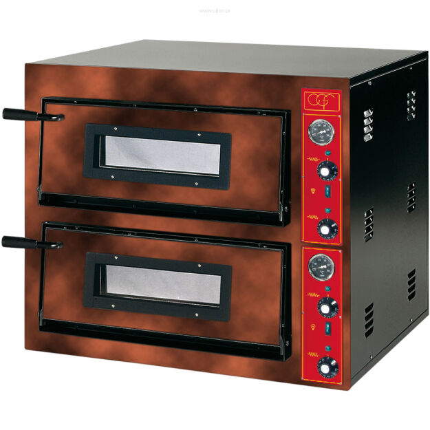 Piec do pizzy E-Line, Rustica, 2x4x30, U 400 V, P 8.4 kW 781542