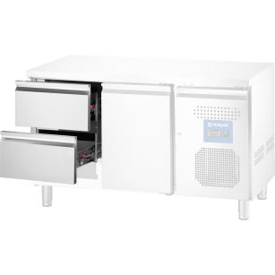 Moduł 2 szuflad do stołów chłodniczych GN 1/1 z agregatem z boku 831000
